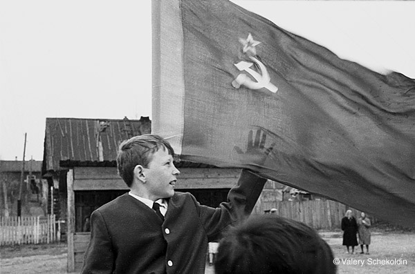 п. Суслонгер, Чувашия. 1 мая, 1968