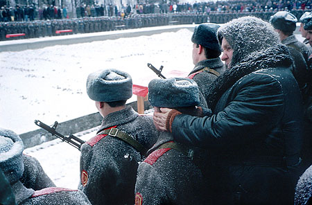 Присяга на службу в российскую армию, Волгоград, 1994