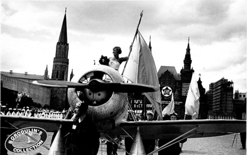 Все в авиацию. Москва, 1935