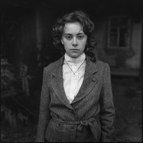 Портрет с кулоном. Астрахань. 2007 год