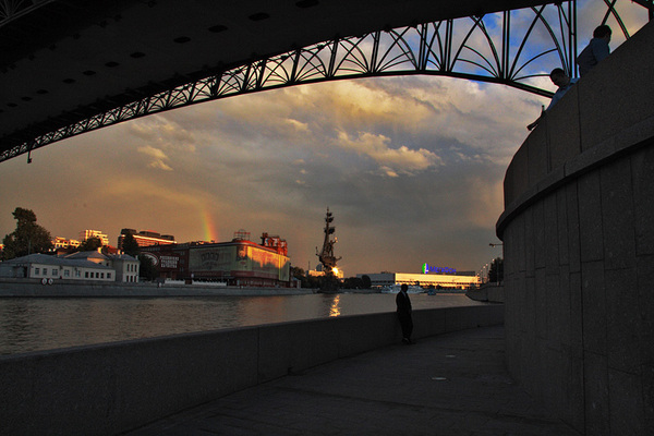 Патриарший мост. Москва, 2007
