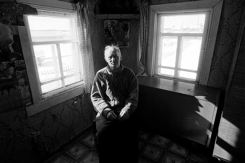 Дед Шура. Село Гаврилово, Архангельская область. 2011