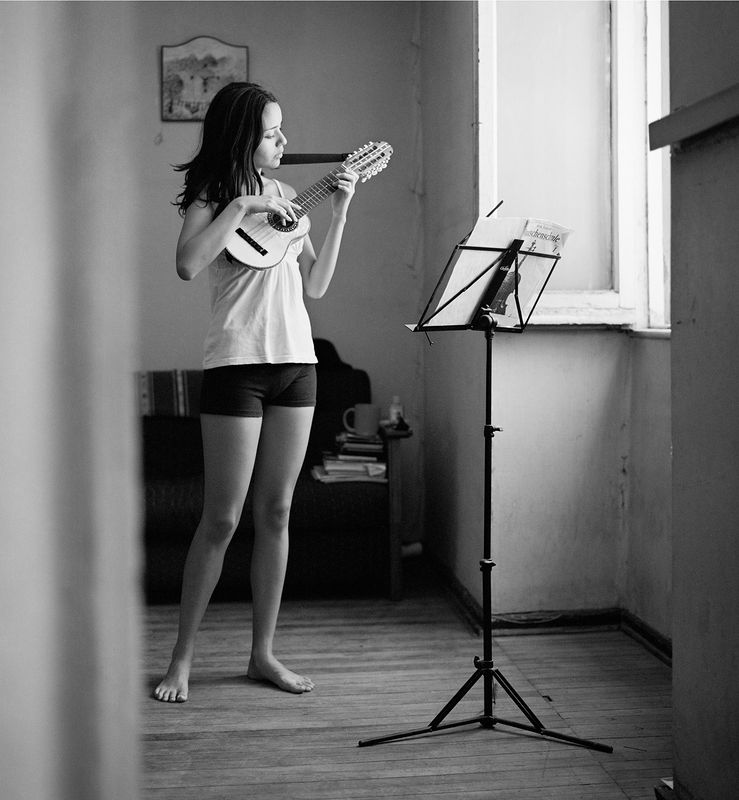 Утро. Рафаэла. Сантьяго де Чили. 2012. 35 х 35 см. Негатив. Inkjet