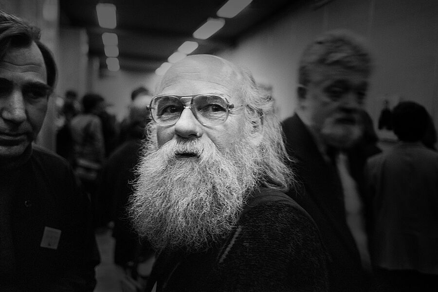 Гунар Бинде. Москва. 1990