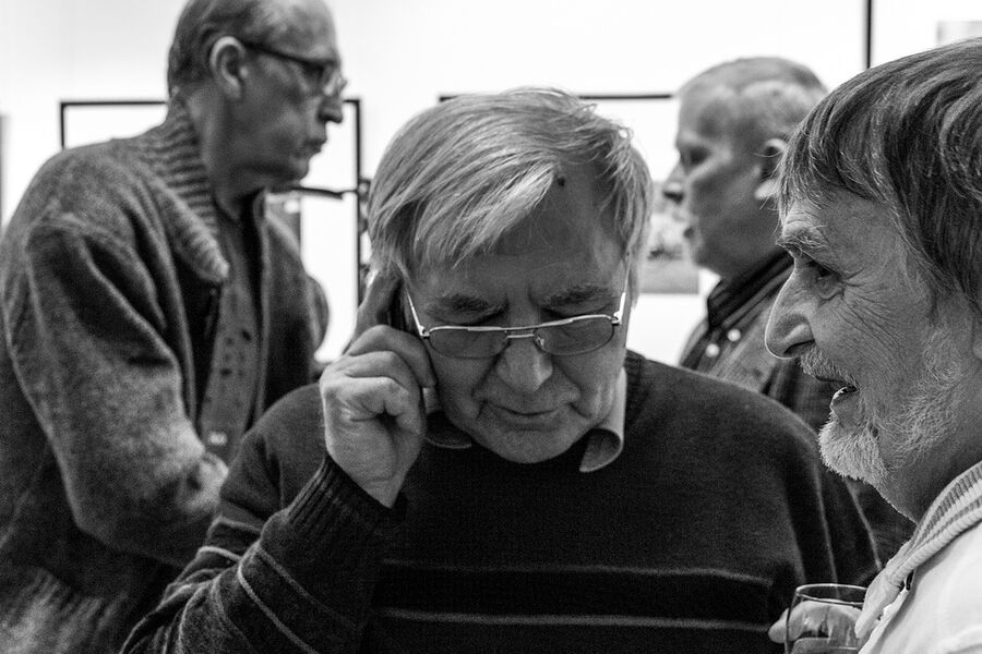 Павел Кривцов и вокруг: Сергей Киврин, Геннадий Макарычев, Владимир Лагранж. Москва. 2017