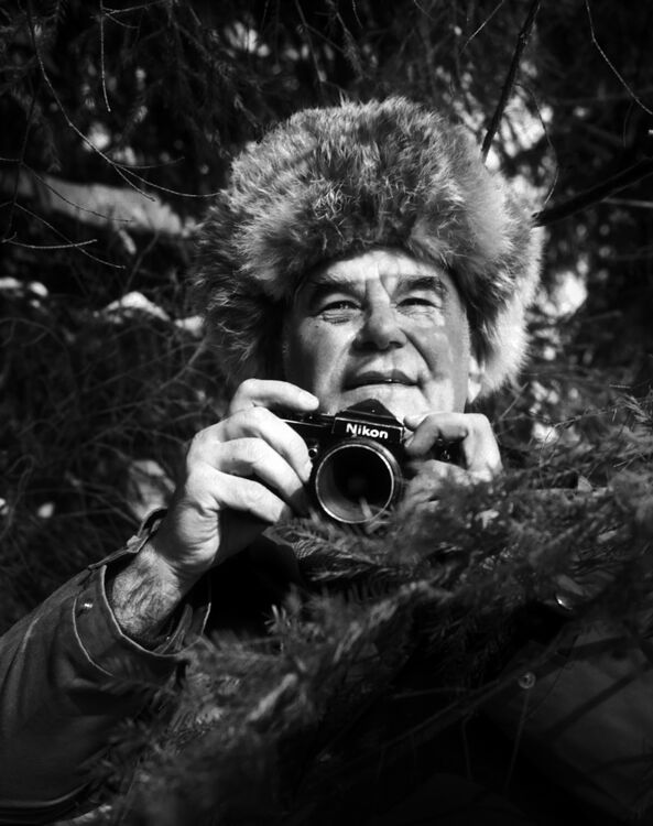 Василий Песков. Москва. 1988